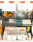 Adjustable Kitchen Dish Rack