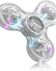 LED Light Fidget Spinner Finger Toy Hand Spinner Glow in Dark Stress Reduction and Anxiety Relief for Children