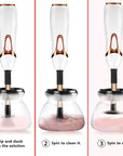 Automatic Makeup Brush Cleaner