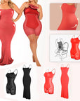 Shapewear Crew Neck Sleeveless Dress