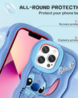 Silicone Wave Stitch Soft Cover Case For iPhone 15 14 13 12 11 Pro Max Xs XR 6 7 8 sanrio case iphone 14 case