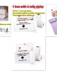 Portable Mini Thermal Label Printer Home Photo Printer Student Wrong Question Printer Bluetooth Mini Label Printer Price Tag