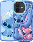 Silicone Wave Stitch Soft Cover Case For iPhone 15 14 13 12 11 Pro Max Xs XR 6 7 8 sanrio case iphone 14 case