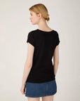 Biggdesign Owl and City Crew Neck T-Shirt