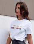 White Fashion T Shirt