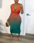 V-Neck Summer Dress