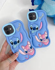 Silicone Wave Stitch Soft Cover Case For iPhone 15 14 13 12 11 Pro Max Xs XR 6 7 8 sanrio case iphone 14 case