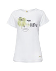 Biggdesign Faces Lucky Womens Crew Neck T-Shirt