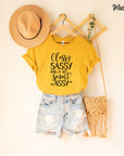 Classy Sassy and a bit Smart Assy Shirt, Funny Women Shirts