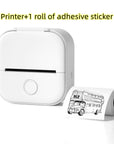 Portable Mini Thermal Label Printer Home Photo Printer Student Wrong Question Printer Bluetooth Mini Label Printer Price Tag