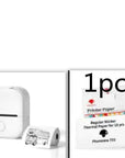Portable Mini Thermal Label Printer Home Photo Printer Student Wrong Question Printer Bluetooth Mini Label Printer Price Tag