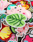 Iron on Patches for Clothing: 100Pcs Random Assorted Styles Funny Patch Repair Embroidered Appliques for Clothes Sew On/Iron on Jackets Backpacks Hat Dress Fabric for DIY Accessories