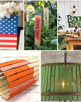 30Pcs Paint Stir Sticks, 12 Inch Wooden Paint Stirrers for Mixing, Paint Sticks for Library Markers or Garden Plant Labels, Mixing Sticks for DIY Craft Sticks