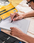 3 X Drawing Paper Pads 9” X 12” | 300 Sheets | 60Lbs 85G | Acid Free Sketchbook Paper for Dry Media | Top Spiral Bound Sketchpad for Kids, Beginners, Artists & Professionals