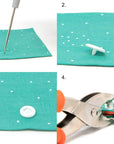 Snap Pliers for Plastic Snaps