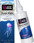 Ocean White Epoxy Resin Pigment 167G/5.89Oz, High Concentrated Pigment Paste for Epoxy Resin & UV Resin, UV Resistant Opaque Pigment for Creates Cells & Lacing, 3D Flower Resin Coasters
