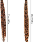 27Pcs 25-30Cm Natural Pheasant Feathers for DIY Craft Wedding Home Party Decorations