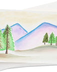50 Pack Watercolor Postcards Blank, Bulk 4X6 Inch Cards to Paint, for Art, DIY (White, 300Gsm Cardstock)