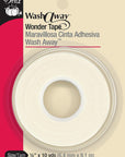 Wash Away Wonder Tape, 1/4-Inch by 10-Yards, White