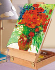 Premium Sketchbox Desktop Art Easel, Tabletop, Wooden for Painting, Student, Artist, Beginner