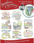 Farmer’S Market Stitcher’S Revolution Iron on Transfers for Embroidery White