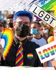 360 Pcs Gay Pride Pins round Rainbow Pinback Buttons 1.5 Inch LGBTQ Pins Rainbow Pins and Buttons LGBT Button Pin for Pride Month Events Parade Activities
