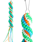 Lanyard String Boondoggle Kit with 10 Rolls (40 Yards Each) for Keychains and Bracelets (100 Total Pieces)