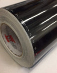 651 Permanent Adhesive Black Gloss Vinyl (12 Inches X 6 Feet)