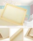 6PCS Wood Panels for Painting, 12 X 16 Inch Craft Wood Canvas Panel Boards, Unfinished Cradled Wood Panels for Arts & Crafts, Wooden Painting Pouring Panel Board