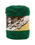 Sugar 'N Cream the Original Solid Yarn, 2.5Oz, Medium 4 Gauge, 100% Cotton - Dark Pine - Machine Wash & Dry
