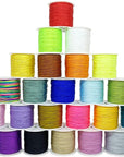 Nylon String for Bracelets, 6 Rolls 270 Yards 0.8 Mm Beading Cord for Kumihimo, Blinds String, Braided Bracelets, Chinese Knot, Wind Chime, Jewelry Making