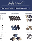 Collar Extenders/Neck Extender/Wonder Button for 1/2 Size Expansion of Men Dress Shirts, 5 +1 Pack, 3/8"