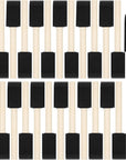 40 Pcs Foam Brush,1” Foam Paint Brushes, Wood Handle Sponge Paint Brush, Foam Brushes for Painting for Staining, Varnishes, and DIY Craft Projects