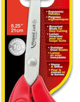 - Expert Left-Handed 8.25 Inch Scissors - Multipurpose - Left Handed