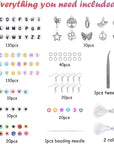 4320Pcs 72 Colors, 5Mm Glass Seed Beads for Bracelet Making Kit, Small Beads for Jewelry Making with Letter Beads for Crafts Gifts
