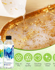 Epoxy Resin Kit, 16OZ 2 Part Resin with 1:1 Ratio, Self Defoaming & Self Leveling, No Vocs & BPA, Low Odour for DIY Resin Art(Coating, Casting, Bonding)