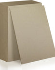 25 Sheets 12.5X10" Book Board for Book Binding Thick Grey Chipboard Card Board Sheets 2 Mm 80 PT for Bookbinding,Box Making. Supporting Back Board Sheet