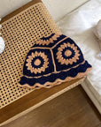 Handmade Flower Crochet Bucket Hat