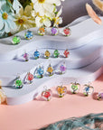 40 Pieces Dried Flower Pendant Dried Flower Tree Charms Resin Dried Pressed Flower Pendant Lacework Transparent Glass Ball Beads round Floating Pendant Mixed Colors for Making Jewelry DIY Craft