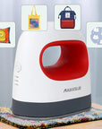 Mini Heat Press Machine Easy to Use for T Shirts Shoes Hats Small HTV Iron on Vinyl Projects Portable Heating Transfer Iron Red