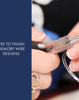 Memory Wire Finishing Pliers, 1.55 Mm and 3 Mm Size - Wire Looping Jewelry Tool