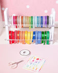 Ribbon Storage Rack - White