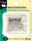 132 Pearlized Pins, Petite, White, 3/4-Inch (150-Count)