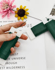 4 Pack 120 Yards 22 Gauge Floral Wire Flexible Paddle Wire Florist Green Wire for Crafts,Wreaths,Christmas Tree,Garland and Floral Flower Arrangements