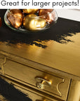 50557E Flat Brush, (2-Piece), Gold Taklon