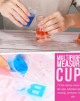 36 PCS Resin Mixing Cups, 12PCS 100ML Plastic Measuring Cups for Resin, 24PCS 50ML Paint Epoxy Resin Mixing Cups, with Craft Sticks, Beaker, Liquid Measuring Cups, Graduation Epoxy Resin Cups