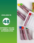 Cray-Pas Expressionist Oil Pastel Set - Soft Oil Pastels for Artists - 50 Sticks