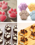Silicone Molds for Dog Treats Soap Making and Chocolate, Animal Paws, 2 Pack