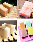 Silicone Soap Molds,6 Cavities Rectangle Silicone Molds for Homemade Craft Soap Mold, Cake Mold, Chocolate Mold & Ice Cube Tray -Molds Set of 3(Blue & Purple& Pink).