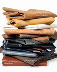 Cognac British Tan Faux Vegan (Peta Approved) Leather Synthetic Pleather 0.9 Mm 1 Yard Cut (36 Inch X 54 Inch) Smooth Upholstery (Cognac) ™